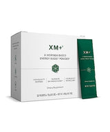 Isagenix XM+ - Moringa-Based Energy Boost Powder with Naturally Sourced Caffeine - Convenient Individual Serving Packets - 32 Servings - Fruit Flavor