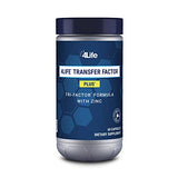 4LIFE TRANSFER FACTOR PLUS Tri-Factor Formula - Immune System Support with Zinc, Super Mushroom Blend (Maitake, Shiitake, Agaricus), and Extracts of Cow Colostrum and Chicken Egg Yolk - 60 Capsules