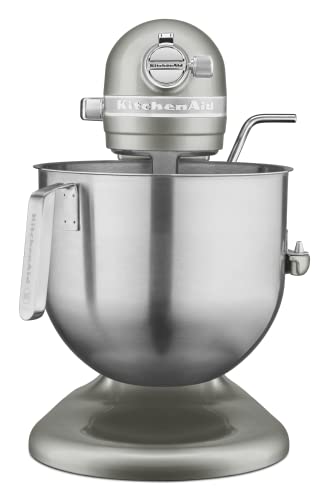 KitchenAid KSM8990CU 8-Quart Commercial Countertop Mixer, 10-Speed, Gear-Driven, Contour Silver