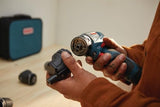 BOSCH GSR12V-300FCB22 12V Max EC Brushless Flexiclick 5-In-1 Drill/Driver System with (2) 2 Ah Batteries