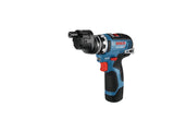 BOSCH GSR12V-300FCB22 12V Max EC Brushless Flexiclick 5-In-1 Drill/Driver System with (2) 2 Ah Batteries