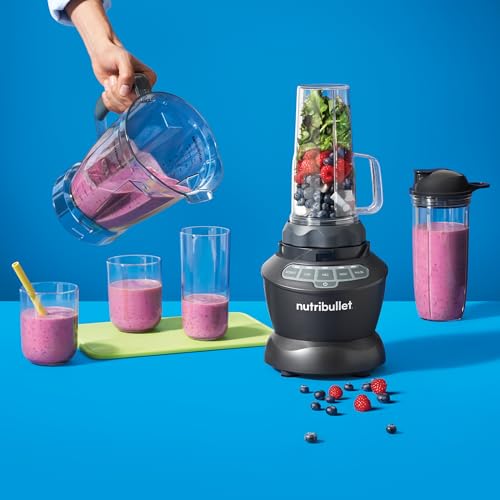 nutribullet Full-Size Blender Combo 1200W – NBF50500 - Dark Gray