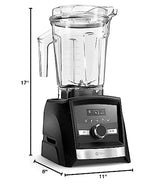 Vitamix A3500 Ascent Series Smart Blender, Professional-Grade, 64 oz. Low-Profile Container, Graphite