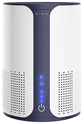 MIKO Air Purifier For Home HEPA Air Purifier Covers Up To 925 sqft In Large Room, 3 Fan Speeds, Built-in Timer, 150 CADR, Sleep Mode- True H13