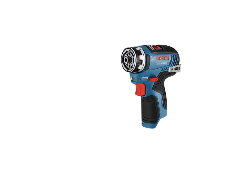 BOSCH GSR12V-300FCB22 12V Max EC Brushless Flexiclick 5-In-1 Drill/Driver System with (2) 2 Ah Batteries