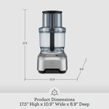 Breville Sous Chef Pro 16 Cup Food Processor BFP800XL, Brushed Stainless Steel