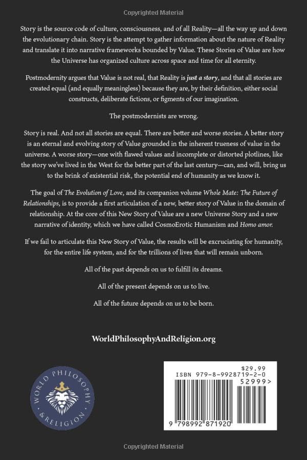 Evolution of Love from Quarks to Culture: The Rise of Evolutionary Relationships in Response to the Meta-Crisis
