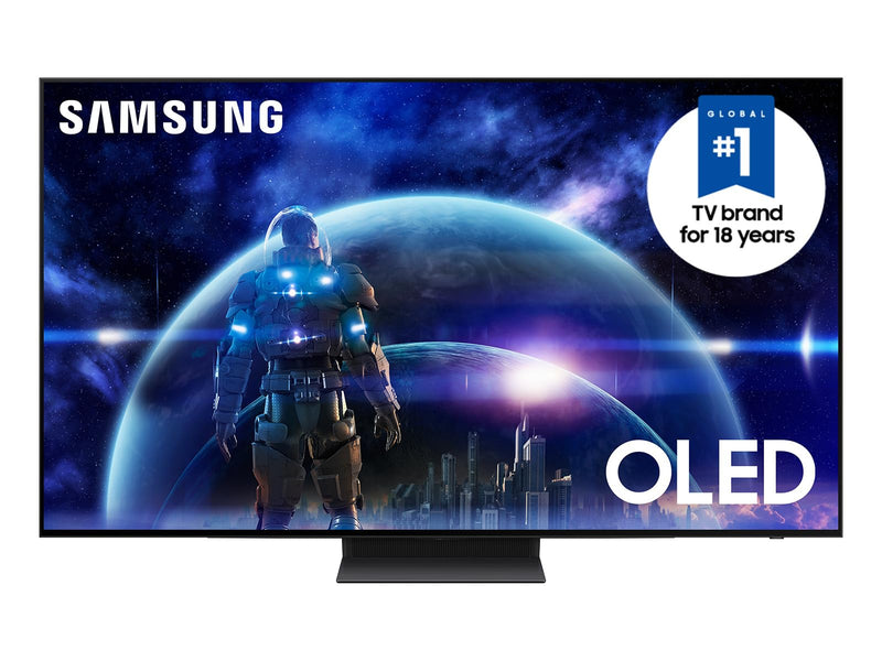 SAMSUNG Smart Gaming OLED TV, FreeSync Premium, Gaming Hub, up to 144Hz, 48-Inch Class 4K S90D Series w/Dolby Atmos, 4K AI Upscaling, Alexa Built-in (QN48S90D, 2024 Model)