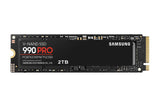 SAMSUNG 990 PRO SSD NVMe M.2 PCIe Gen4, M.2 2280 Internal Solid State Hard Drive, Seq. Read Speeds Up to 7,450 MB/s for High End Computing, Gaming, and Heavy Duty Workstations, MZ-V9P2T0B/AM