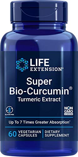 Life Extension Super Bio-Curcumin Turmeric Extract 400mg, 60 Vegetarian Capsules