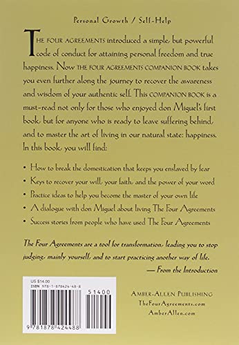 The Four Agreements Companion Book: Using the Four Agreements to Master the Dream of Your Life (Toltec Wisdom)
