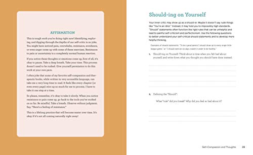 The Self Compassion Workbook: Practical Exercises to Approach Your Thoughts, Emotions, and Actions with Kindness