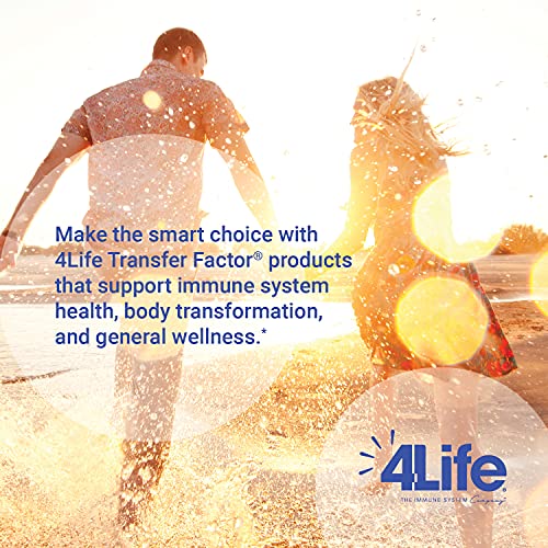 4Life Transfer Factor Plus Tri-Factor Formula - Immune System Support with Zinc, Super Mushroom Blend (Maitake, Shiitake, Agaricus), and Extracts of Cow Colostrum and Chicken Egg Yolk - 60 Capsules